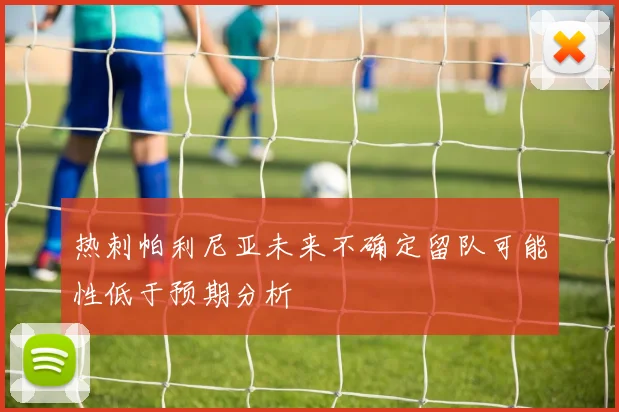 热刺帕利尼亚未来不确定留队可能性低于预期分析